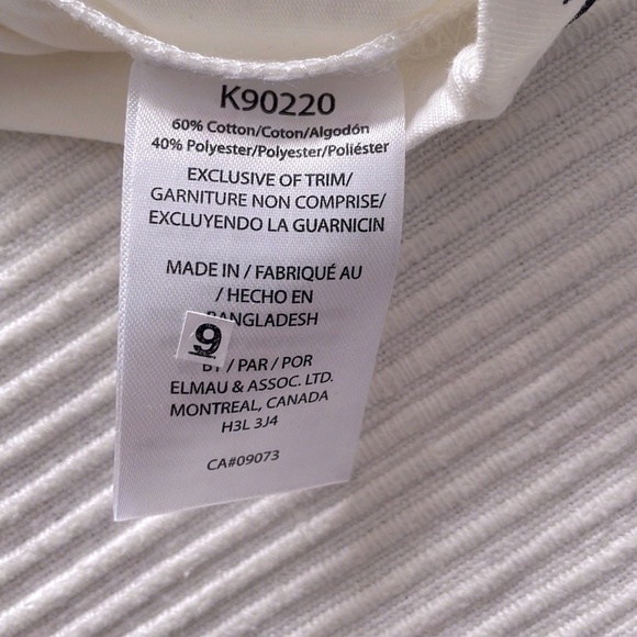 KANGOL All Over Print Off White Combo T-Shirt Size Small - Picture 4 of 7